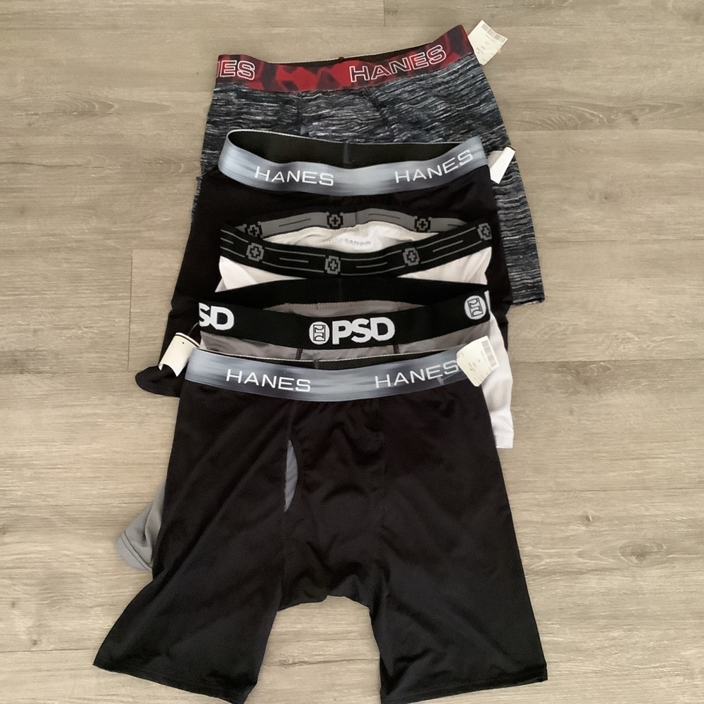 Hanes Men's Boxer Briefs  set .